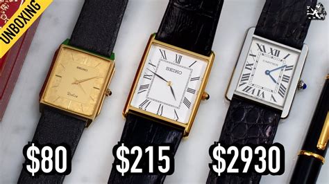 cartier dupe watch casio|look alike cartier watches.